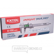 Měřítko posuvné digitální nerez, 0-150mm, podsvícení displeje náhled