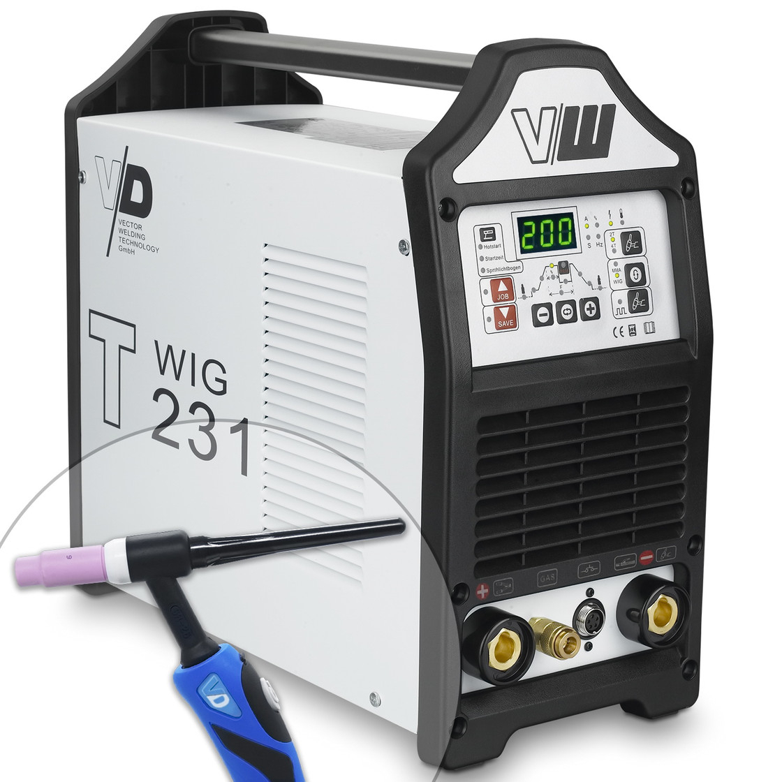 VECTOR WELDING VECTOR DIGITAL T231 WIG SET T1038VD