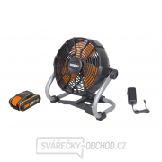 WX095 - Aku ventilátor 20V, 242mm, 1x2.0Ah - Powershare gallery main image