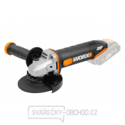 Akumulátorová úhlová bruska 125mm WORX Orange WX803.9 20V - bez akumulátoru - Powershare  Akumulátorová úhlová bruska 125mm WORX Orange WX803.9 20V - bez akumulátoru - Powershare  gallery main image