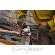 Aku úhlová bruska 125mm WORX Orange WX812.9 - 20V - bez akumulátoru - Powershare náhled