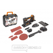 WX820 - Aku multifunkční bruska 5v1 20V, 1x2.0Ah - Powershare náhled