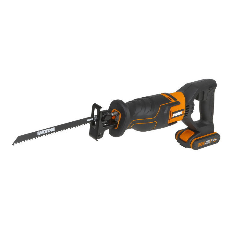 WORX Orange Aku pila ocaska Powershare WX500 - 20V, 1x2.0Ah