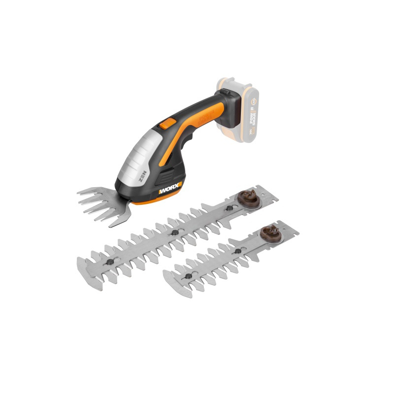 WORX Garden WG801E.9 - Aku zastřihovač trávy/plotu - bez akumulátoru - PowerShare 45008019