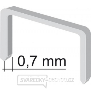 Sponky - 6 mm (1000ks) Sponky - 6 mm (1000ks) gallery main image