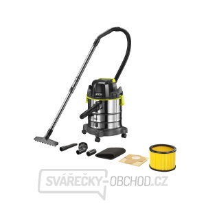 Ryobi R18WDV-0 aku 18V vysavač na mokré a suché vysávání ONE+ (bez baterie a nabíječky)