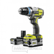 Ryobi R18PDBL-252S 18 V bezkomutátorová příklepová vrtačka + 1x 2Ah + 1x 5Ah baterie + nabíječka ONE+ Ryobi R18PDBL-252S 18 V bezkomutátorová příklepová vrtačka + 1x 2Ah + 1x 5Ah baterie + nabíječka ONE+ gallery main image
