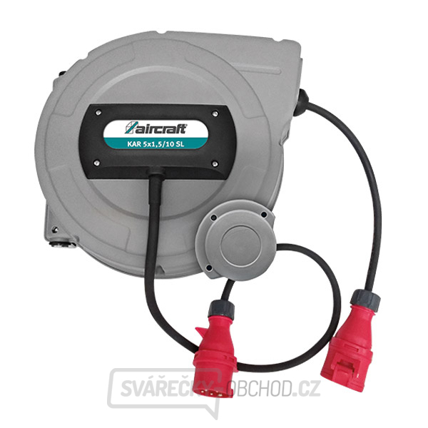 Navíjecí buben s kabelem KAR 5x1,5/10 m SL, 400V Navíjecí buben s kabelem KAR 5x1,5/10 m SL, 400V gallery main image