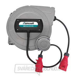 Navíjecí buben s kabelem KAR 5x1,5/10 m SL, 400V Navíjecí buben s kabelem KAR 5x1,5/10 m SL, 400V gallery main image