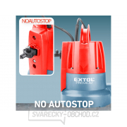 PONORNÉ ČERPADLO Extol Premium 400W PRO - ČERPÁNÍ DO SUCHA náhled