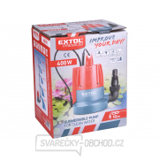 PONORNÉ ČERPADLO Extol Premium 400W PRO - ČERPÁNÍ DO SUCHA náhled