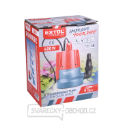 PONORNÉ ČERPADLO Extol Premium 400W PRO - ČERPÁNÍ DO SUCHA náhled