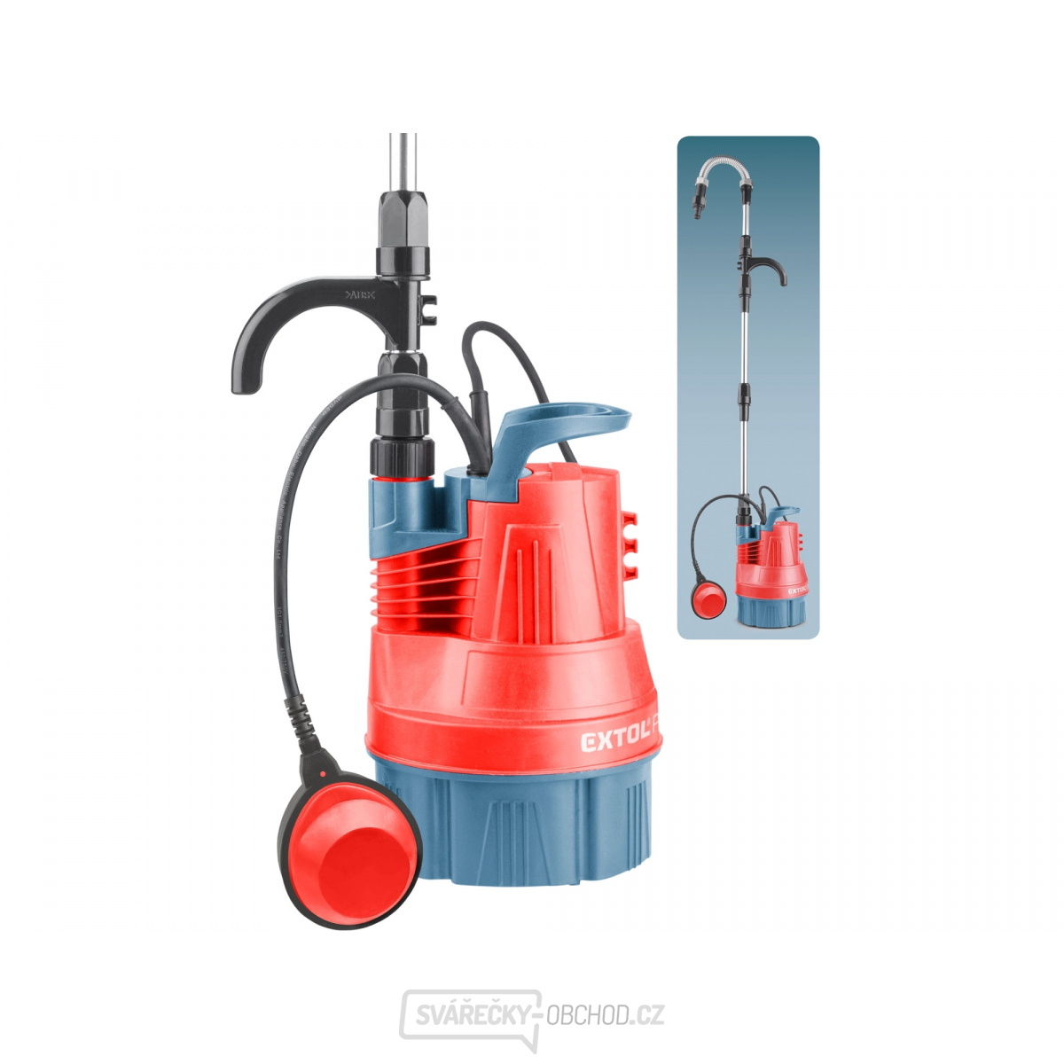 Ponorné čerpadlo do sudu EXTOL PREMIUM 350W, 5000l/h