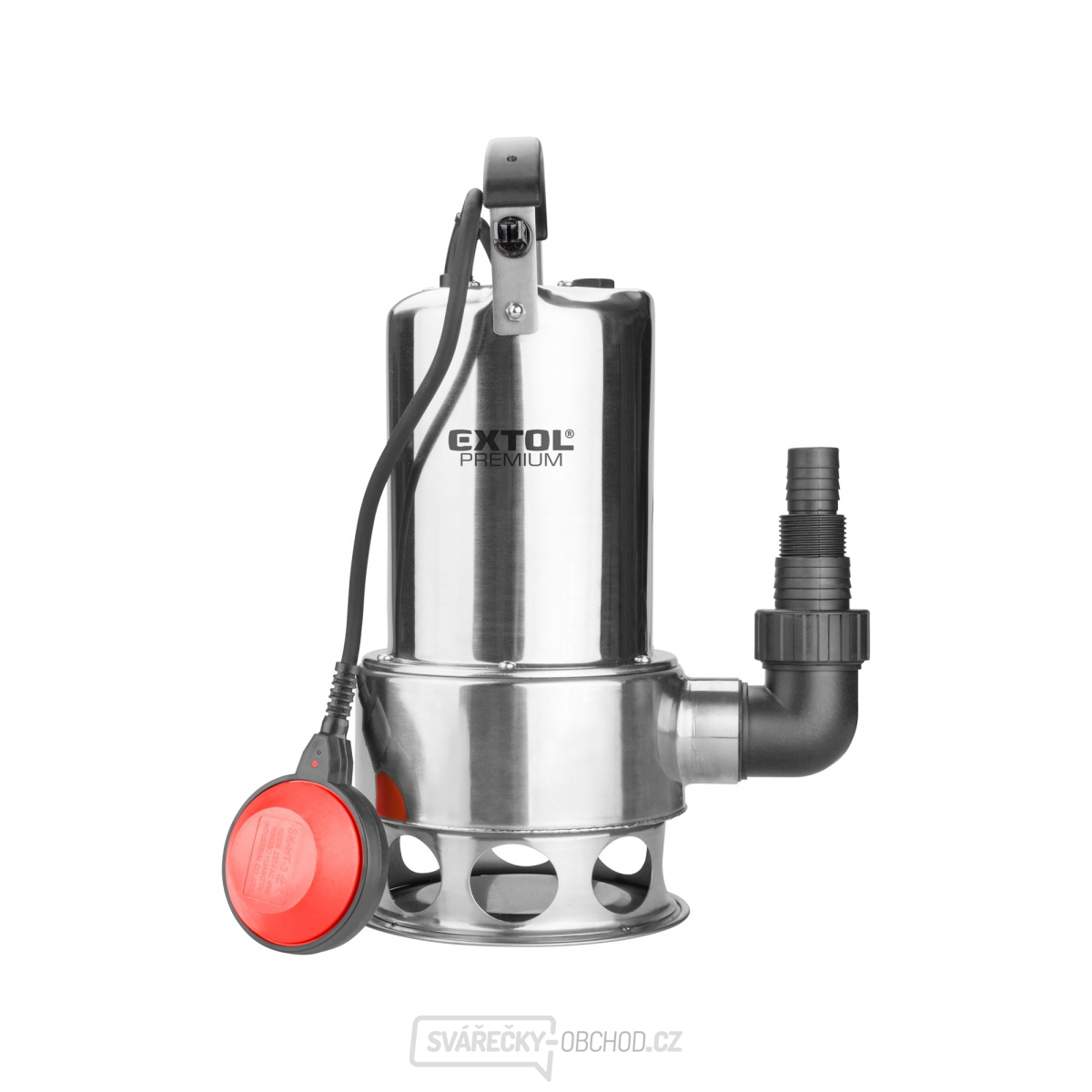 Kalové čerpadlo Extol Premium 1100W, 1600l/h, 15m kabel
