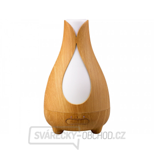 Aroma difuzér TULIP, osvěžovač a zvlhčovač vzduchu, imitace světlého dřeva