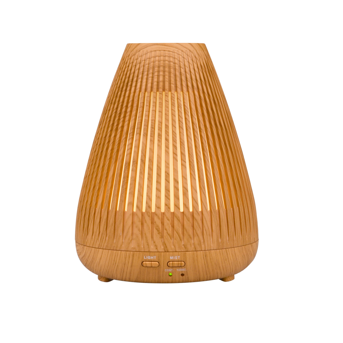 Levně Aroma difuzér BEAM - PAPRSEK, osvěžovač a zvlhčovač vzduchu, imitace světlého dřeva 569610