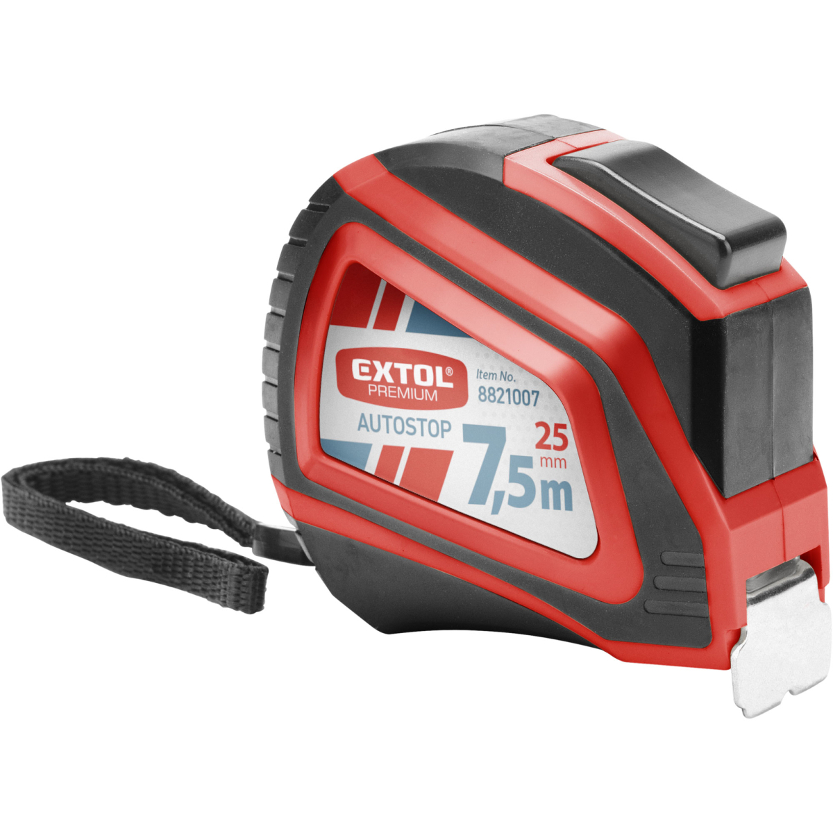 Levně EXTOL PREMIUM Metr svinovací, 7,5m, 7,5m, š. pásku 25mm 8821007