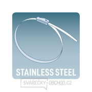 Pásky stahovací NEREZ, 250x4,6mm, 50ks Náhled