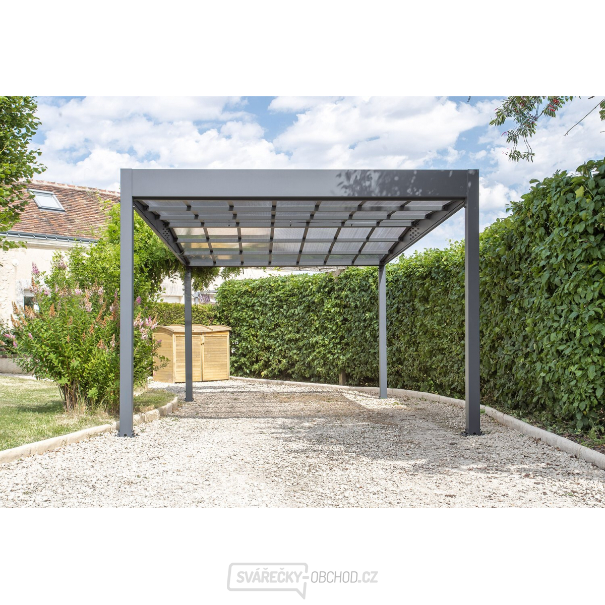 Kovový přístřešek / carport TRIGANO JARDIN LIBECCIO