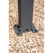 Kovový přístřešek / carport TRIGANO JARDIN LIBECCIO WALL náhled