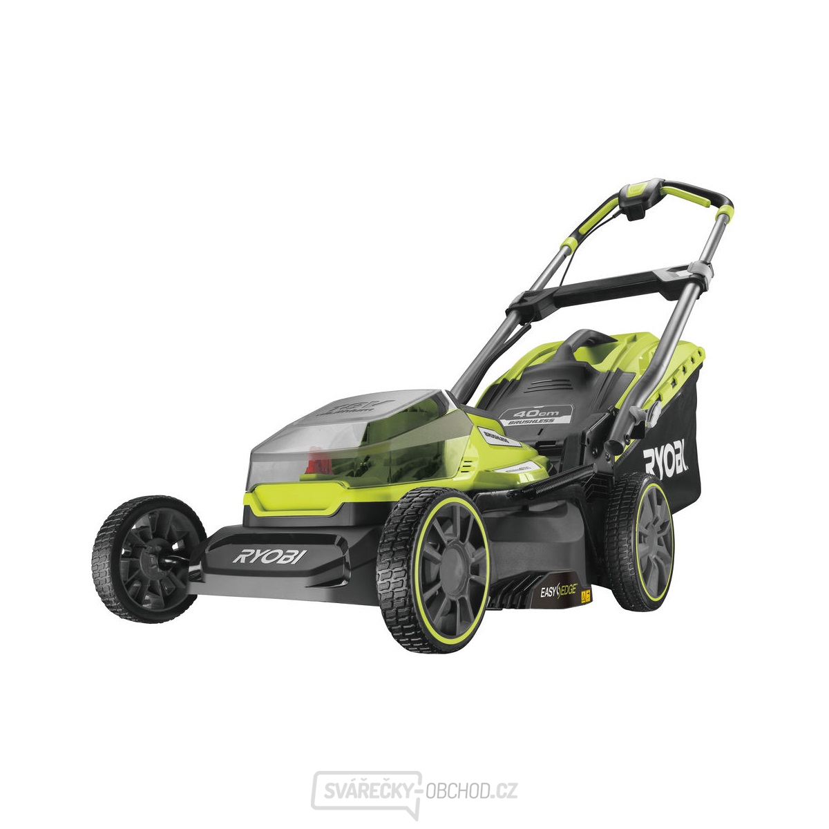 Ryobi RY18LMX40A-240 Aku travní sekačka bez pojezdu 18V + 2x 4,0Ah baterie + nabíječka ONE+