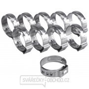 Spona na hadici, 10ks, O21mm, INOX Spona na hadici, 10ks, O21mm, INOX gallery main image