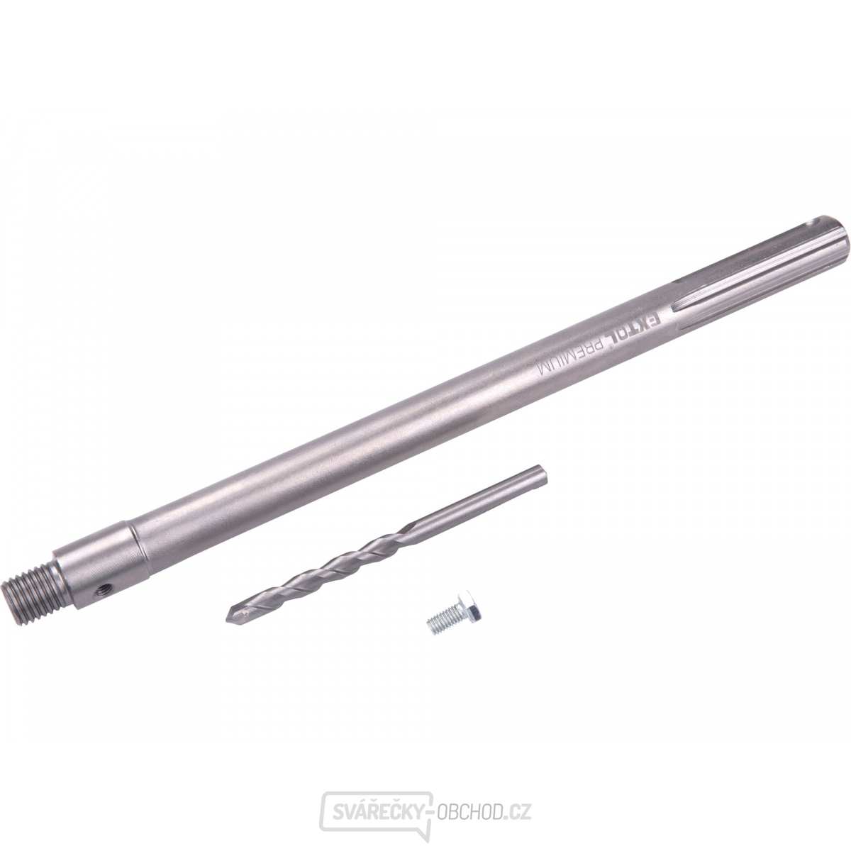 Stopka upínací SDS MAX s vodícím vrtákem, 300mm x M16