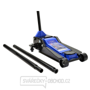 Pojízdný hydraulický zvedák 4t, nízkoprofilový, 95 - 550 mm, dvojitá pumpa - GEKO PREMIUM Pojízdný hydraulický zvedák 4t, nízkoprofilový, 95 - 550 mm, dvojitá pumpa - GEKO PREMIUM gallery main image