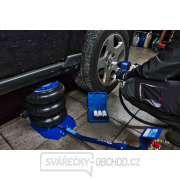 Pojízdný pneumatický měchový zvedák 3t, balonový, 135 - 400 mm Pojízdný pneumatický měchový zvedák 3t, balonový, 135 - 400 mm náhled