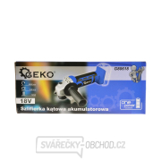 Akumulátorová úhlová bruska 115 mm Geko, 18V náhled