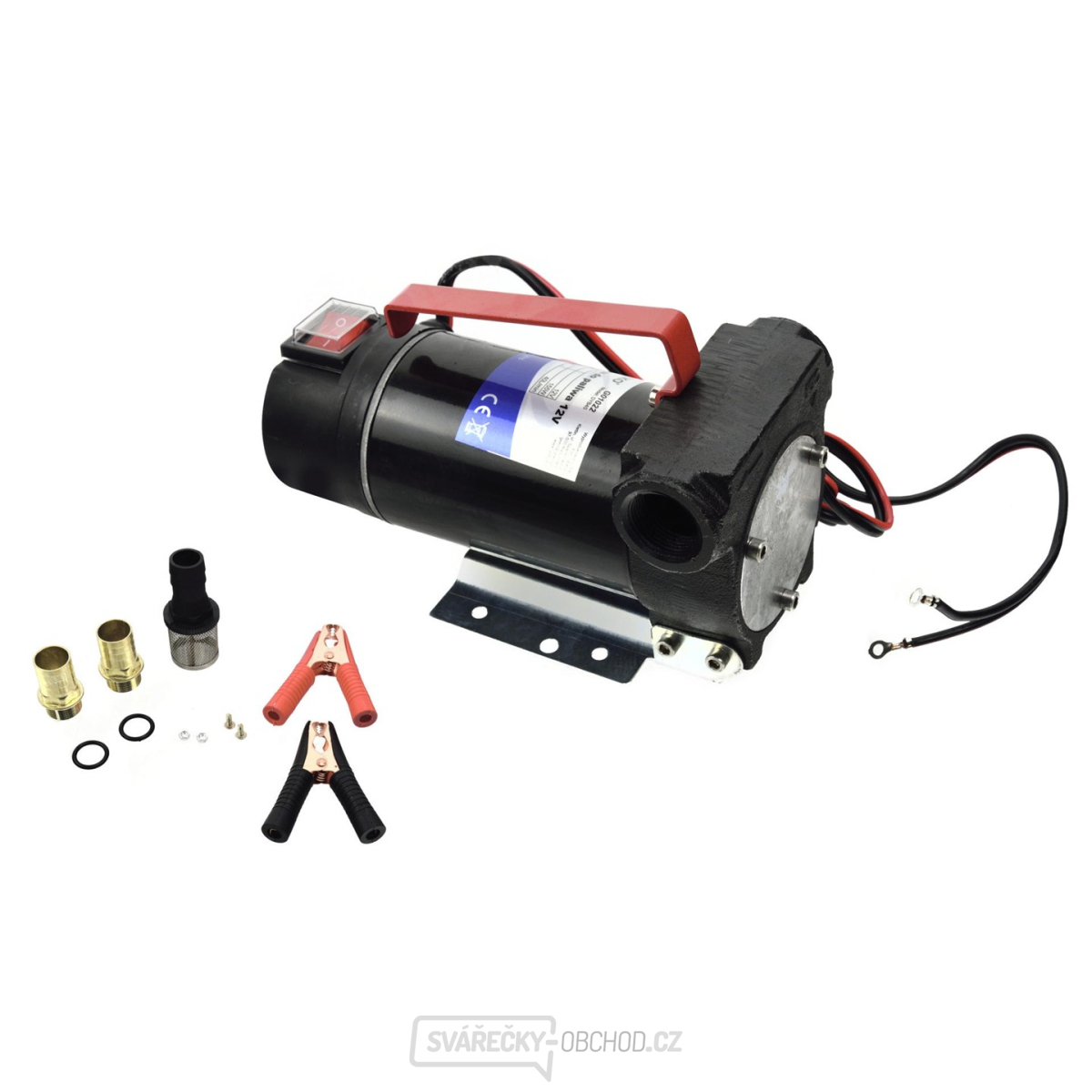 Elektrické čerpadlo na naftu, olej a další kapaliny, max. 40 l/min, 12V