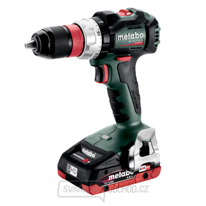 METABO Aku bezuhlíková vrtačka BS 18 LT BL Q + 2x 4,0Ah Baterie + nabíjčka gallery main image