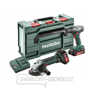 METABO 2-dílný Combo set 18V - BS 18 + W 18 LTX 125 Quick