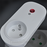 Solight dálkově ovládané zásuvky set 3 + 1, 3 zásuvky, 1 ovladač náhled
