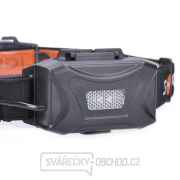 Solight LED čelová nabíjecí svítilna, 3W + COB,150 + 60lm, Li-ion náhled