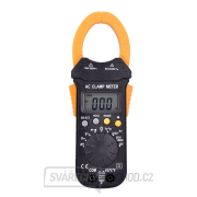 Solight klešťový multimetr, max. AC 600V/600A, max. DC 600V, test diody, bzučák, odpor, teplota Solight klešťový multimetr, max. AC 600V/600A, max. DC 600V, test diody, bzučák, odpor, teplota gallery main image