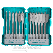 Vrtáky ploché do dřeva, sada 12ks, 152mm gallery main image