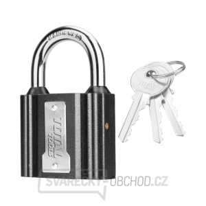 Zámek kovový, 75mm, 714g gallery main image