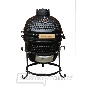 gril keramický 32 cm + ochranným plášť, pohrabáč gallery main image