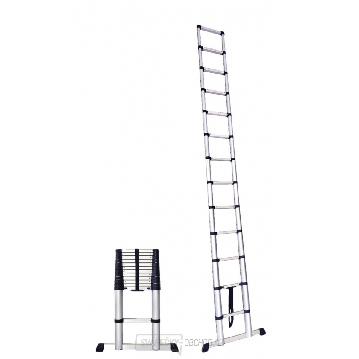 žebřík teleskopický 3,8 m, 13-příčkový