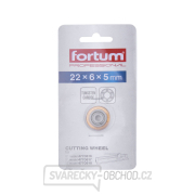 Kolečko řezací ložiskové, 22x6x5mm, SK Náhled