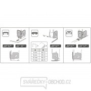 Pistole sponkovací 3funkční, 6-12mm, včetně 100ks spon Pistole sponkovací 3funkční, 6-12mm, včetně 100ks spon náhled