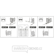 Pistole sponkovací 3funkční, 6-12mm, včetně 100ks spon náhled