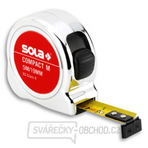 SOLA - Compact M CO 8 - Svinovací metr s magnetem 8m x 25mm