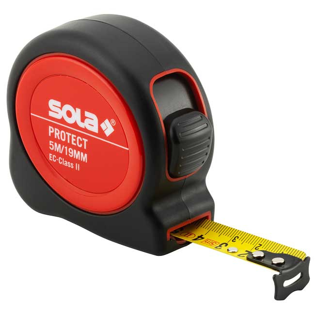 Levně SOLA - Protect PE 5 - Svinovací metr 5m x 19mm 50560501
