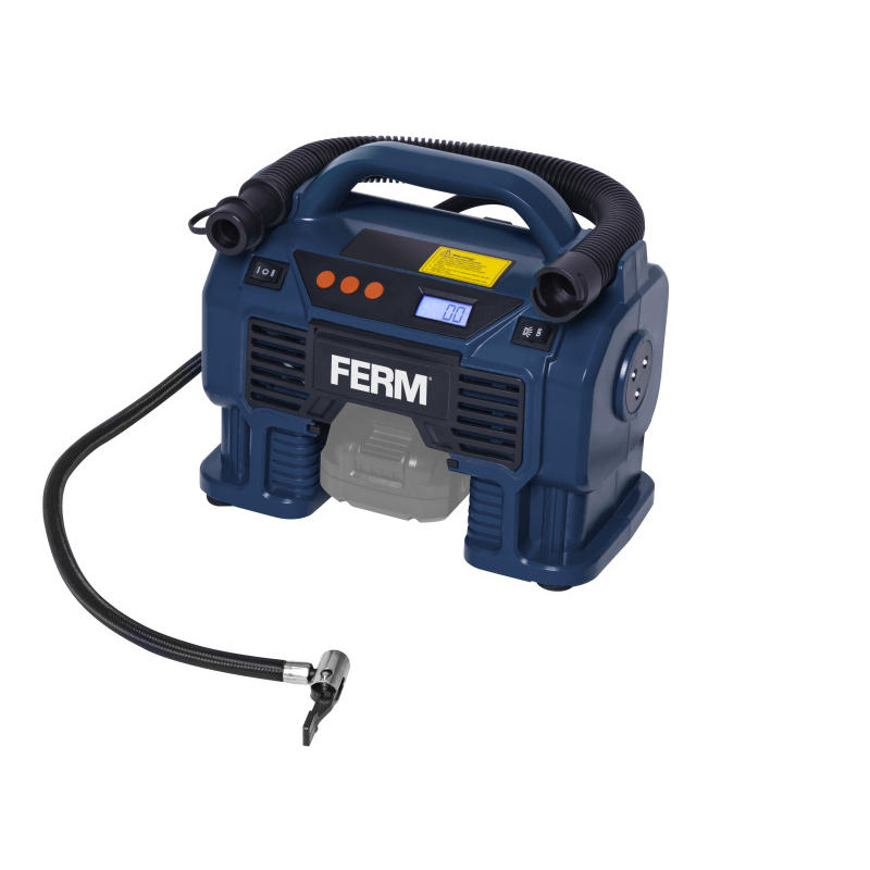 Ferm CRM1054 - Aku kompresor Li-Ion 20V, bez akumulátoru CRM1054