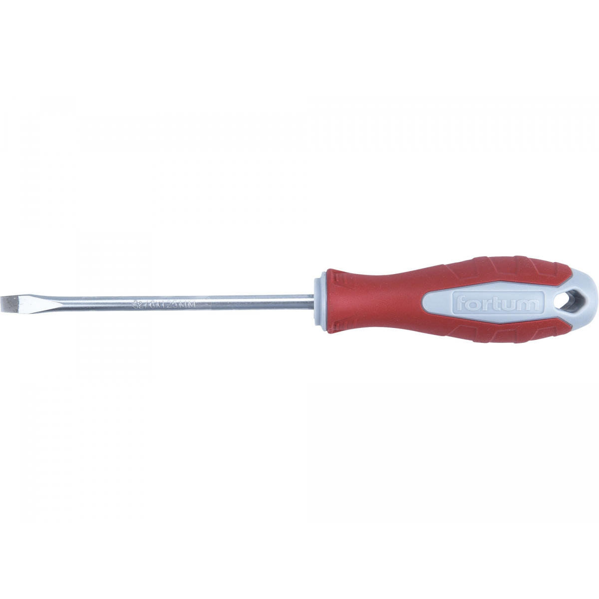 Fortum Šroubovák plochý, (-) 6x125mm, S2 4740107