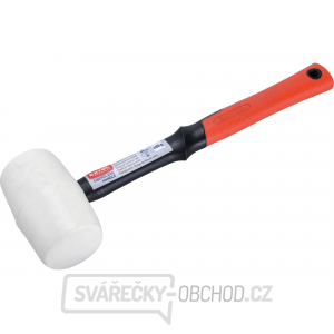 Palička pryžová bílá, průměr 60mm Palička pryžová bílá, průměr 60mm gallery main image