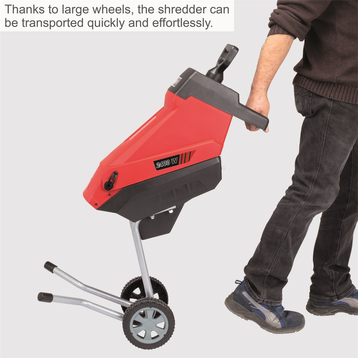 Scheppach GS 55 elektrický nožový drtič větví 2400 W Náhled