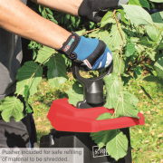 Scheppach GS 55 elektrický nožový drtič větví 2400 W Náhled